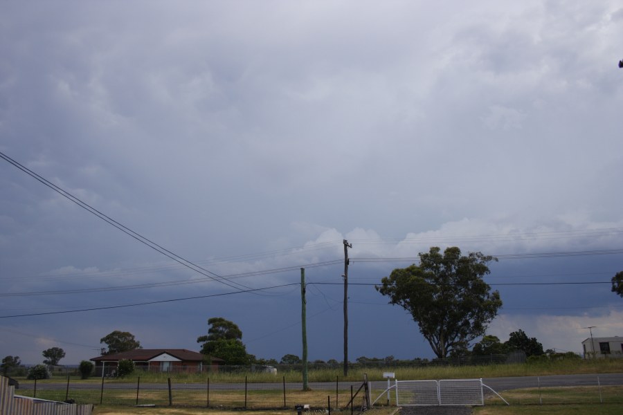 cumulonimbus thunderstorm_base : Schofields, NSW   13 January 2008