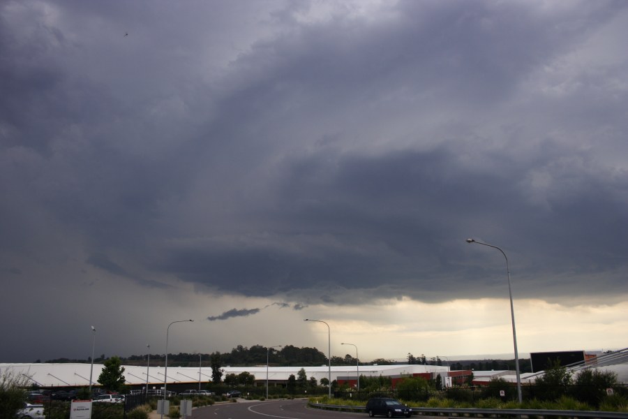 cumulonimbus thunderstorm_base : Prospect, NSW   16 January 2008