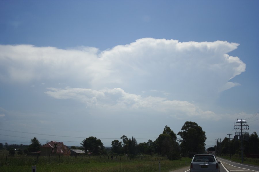 anvil thunderstorm_anvils : Marsden Park, NSW   29 January 2008