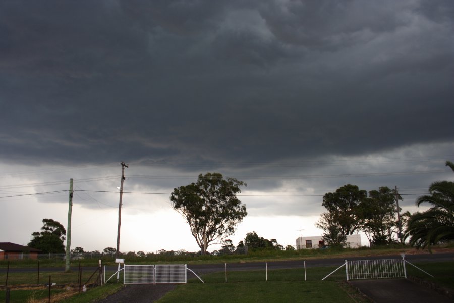 cumulonimbus thunderstorm_base : Schofields, NSW   31 January 2008