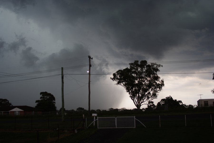 cumulonimbus thunderstorm_base : Schofields, NSW   31 January 2008