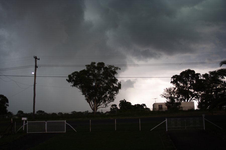 cumulonimbus thunderstorm_base : Schofields, NSW   31 January 2008