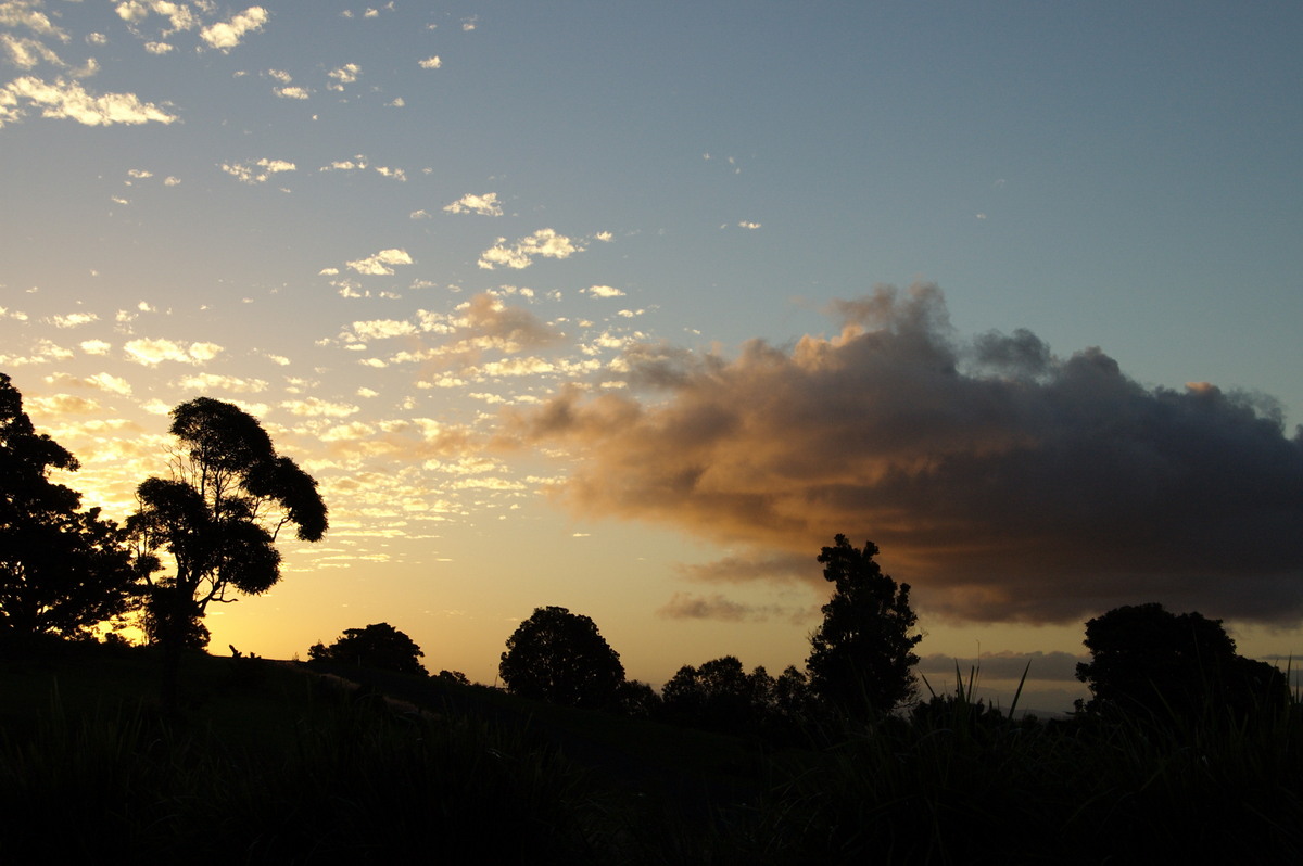 cumulus humilis : McLeans Ridges, NSW   23 March 2008