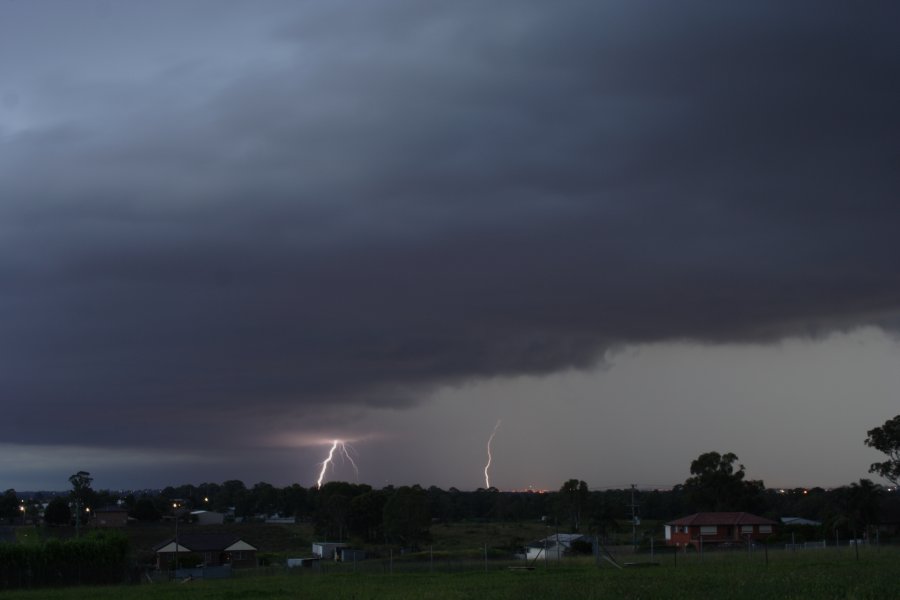 shelfcloud shelf_cloud : Schofields, NSW   24 March 2008