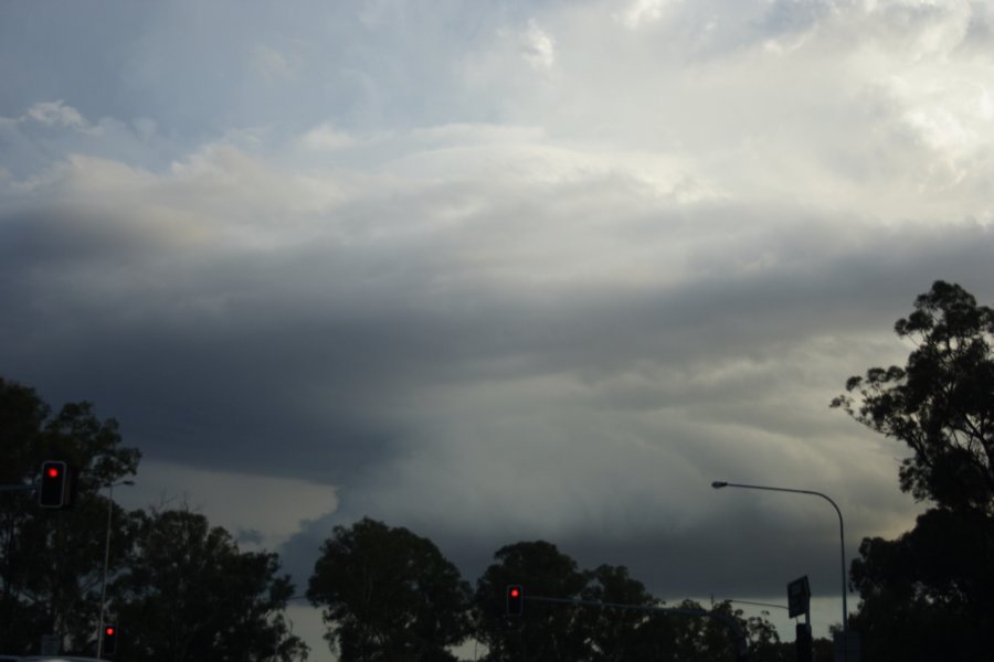 cumulonimbus thunderstorm_base : Kellyville, NSW   29 March 2008