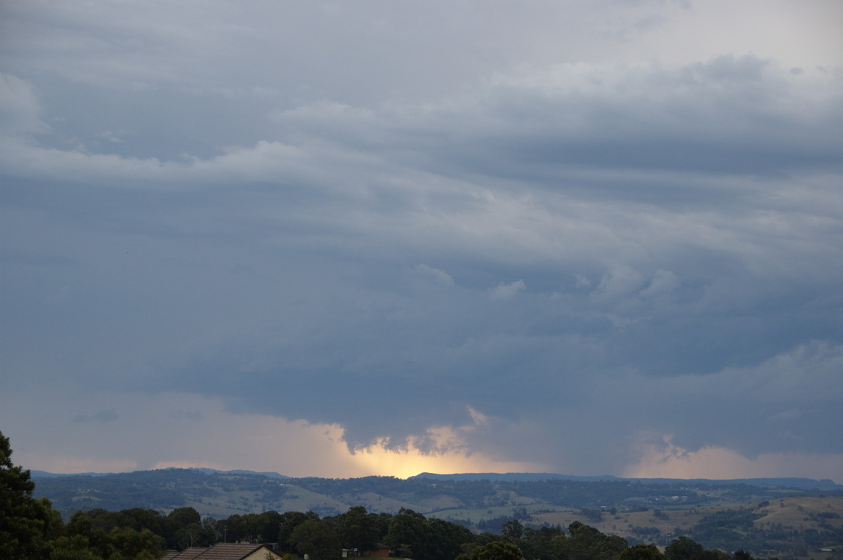 cumulonimbus thunderstorm_base : McLeans Ridges, NSW   17 May 2008