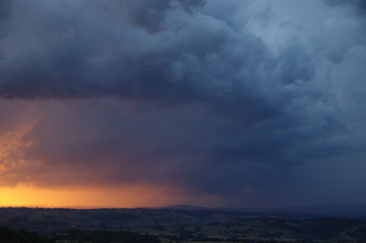 cumulonimbus thunderstorm_base : McLeans Ridges, NSW   17 May 2008