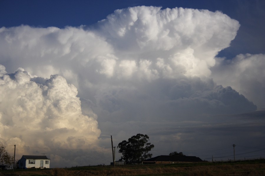 thunderstorm cumulonimbus_incus : Schofields, NSW   28 May 2008