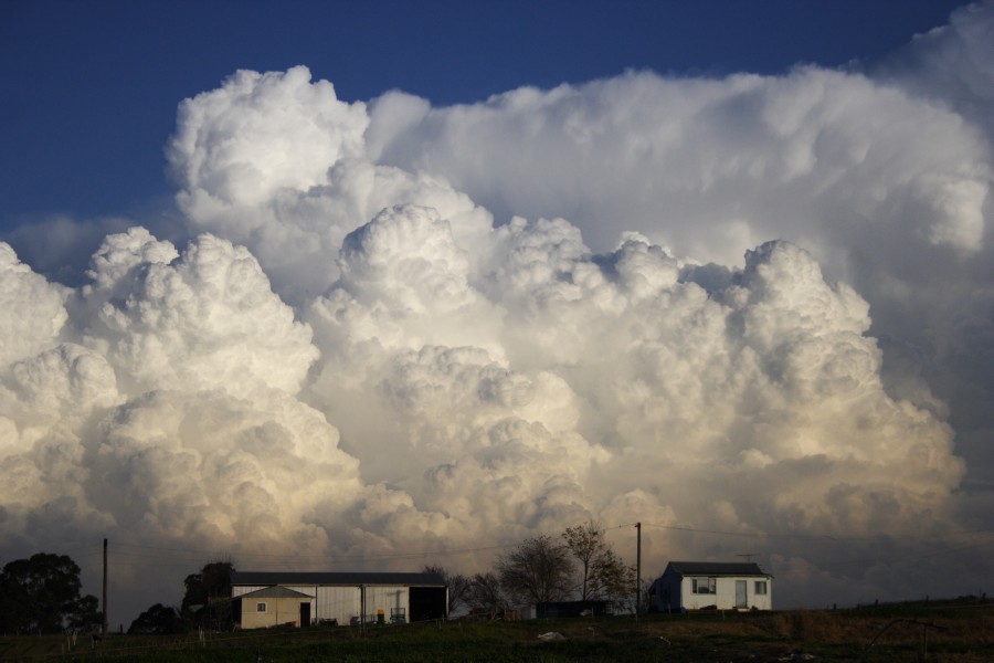 thunderstorm cumulonimbus_incus : Schofields, NSW   28 May 2008