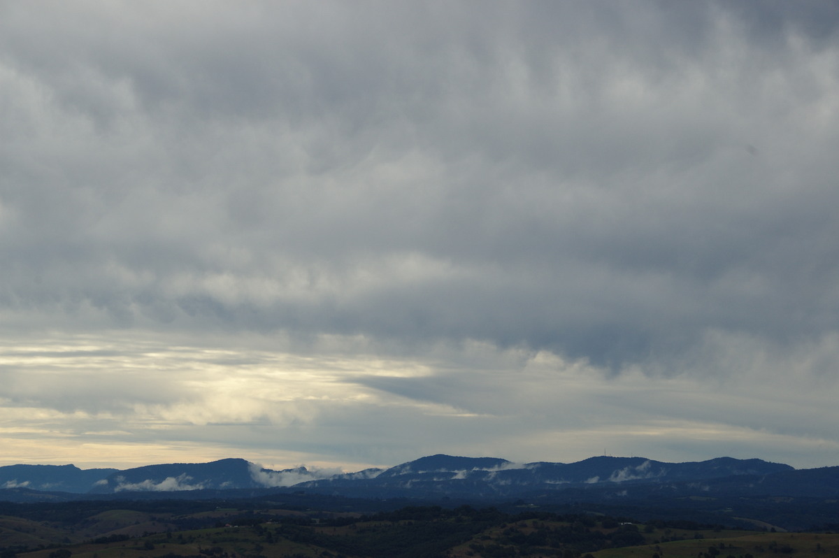 altostratus altostratus_cloud : McLeans Ridges, NSW   8 July 2008