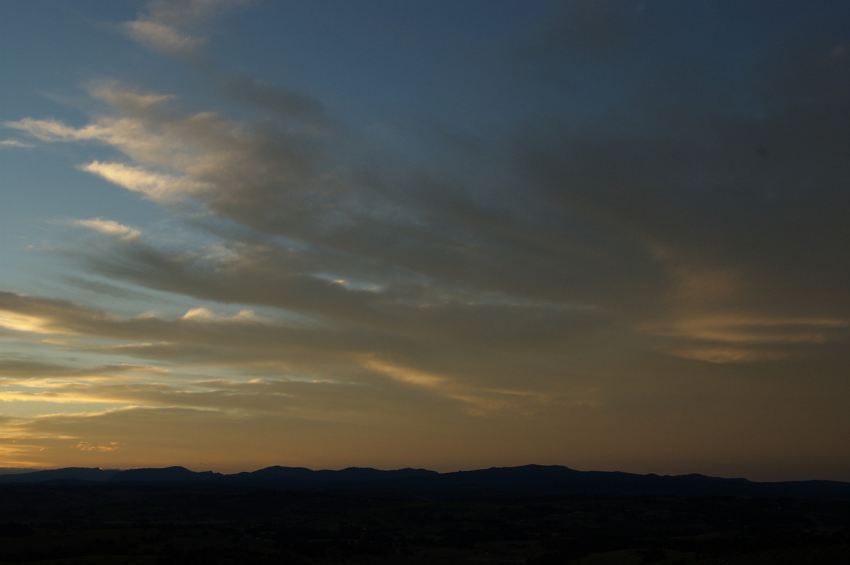 sunset sunset_pictures : McLeans Ridges, NSW   8 July 2008