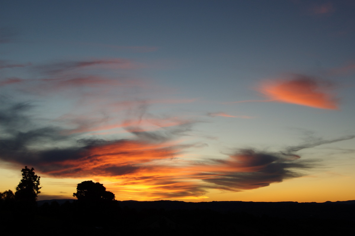 sunset sunset_pictures : McLeans Ridges, NSW   10 July 2008