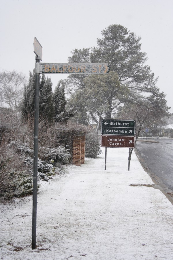 snow snow_pictures : Oberon, NSW   10 August 2008