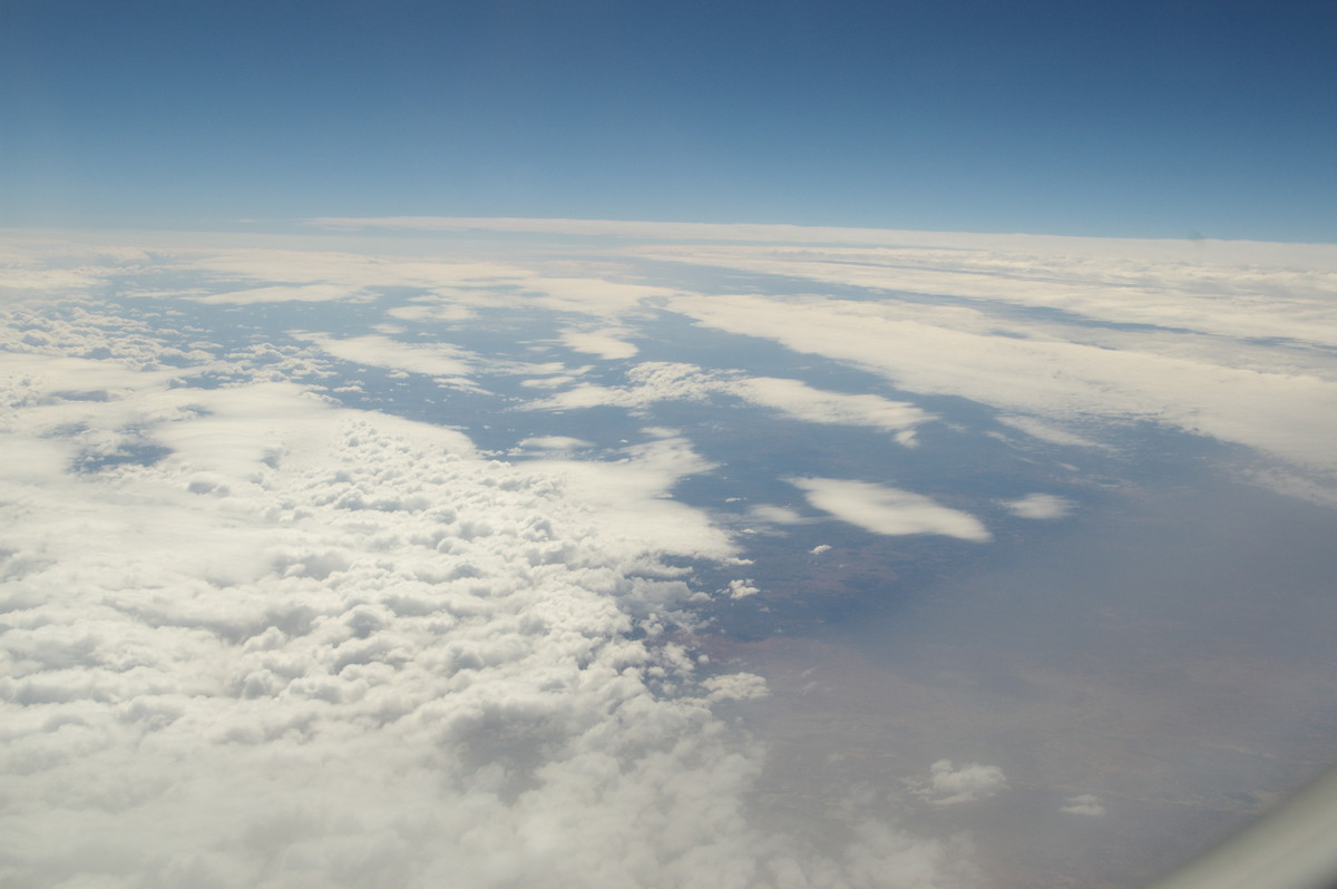 cloudsflying clouds_taken_from_plane : Western NSW   21 August 2008