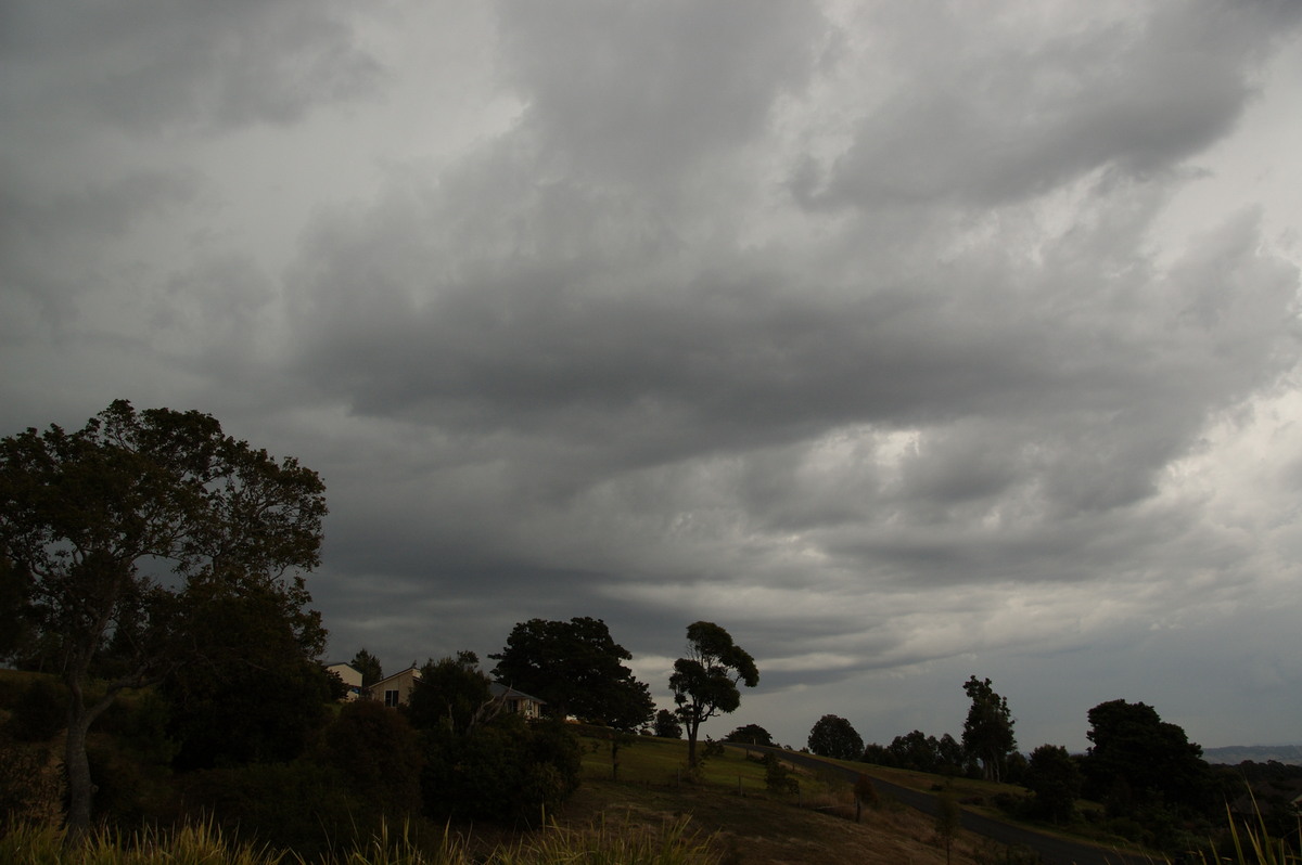 cumulonimbus thunderstorm_base : McLeans Ridges, NSW   27 August 2008