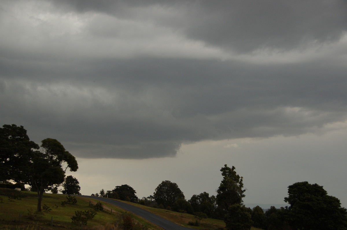 cumulonimbus thunderstorm_base : McLeans Ridges, NSW   27 August 2008