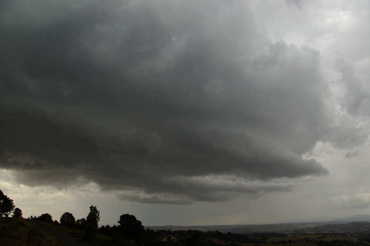 cumulonimbus thunderstorm_base : McLeans Ridges, NSW   27 August 2008