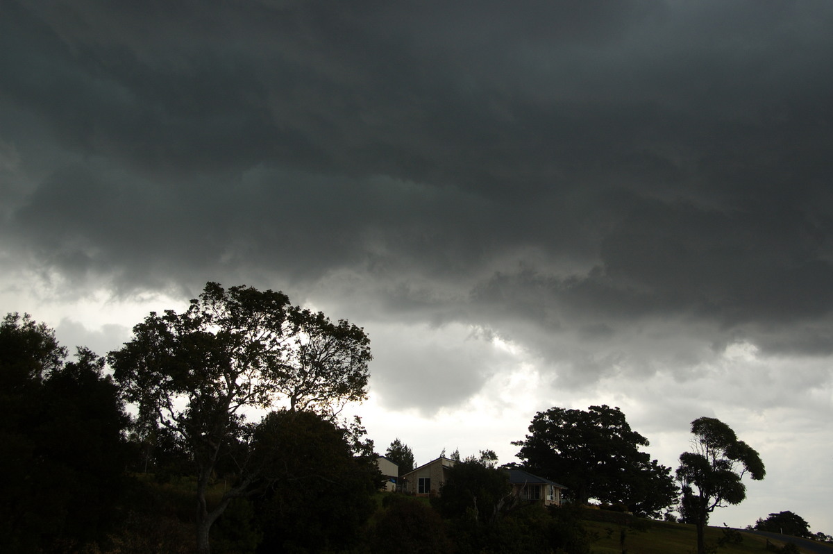 cumulonimbus thunderstorm_base : McLeans Ridges, NSW   27 August 2008