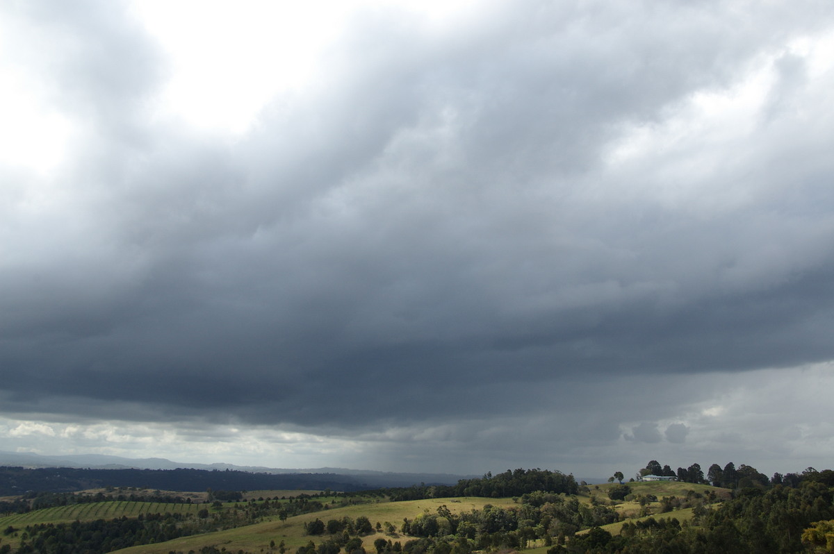 cumulonimbus thunderstorm_base : McLeans Ridges, NSW   28 August 2008