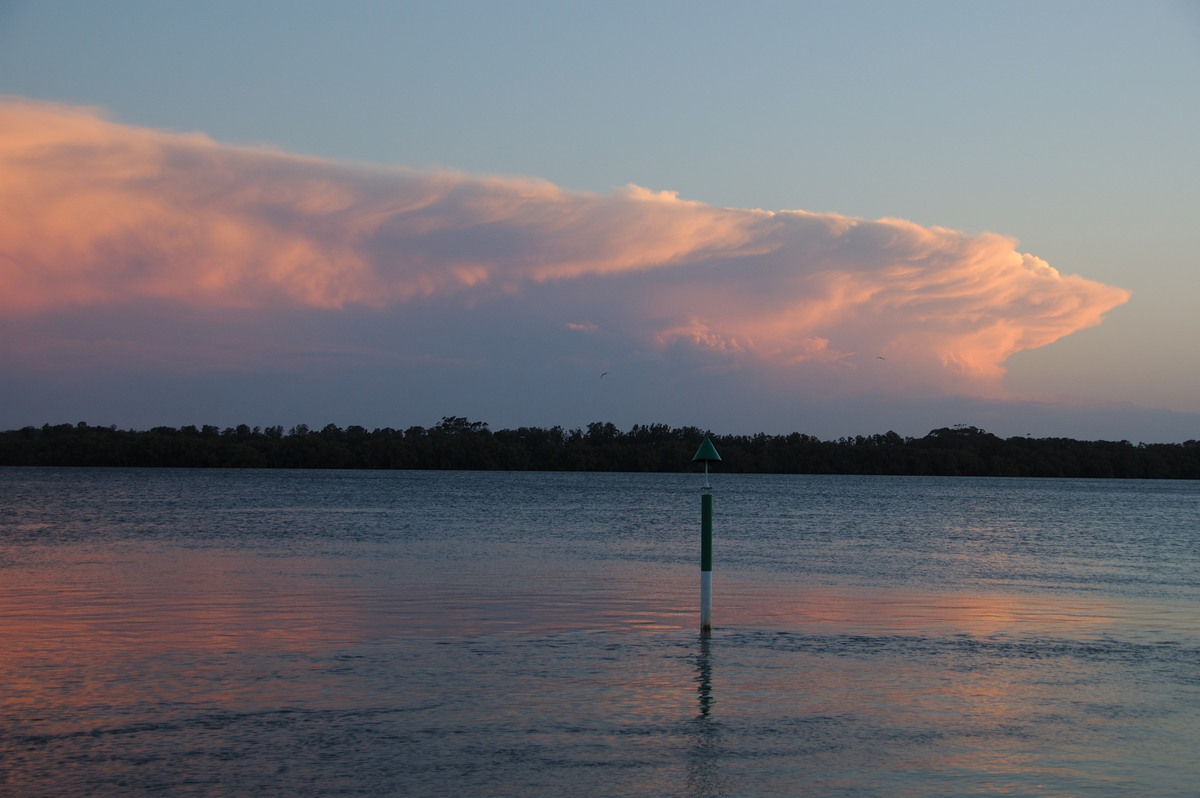 anvil thunderstorm_anvils : Ballina, NSW   12 September 2008