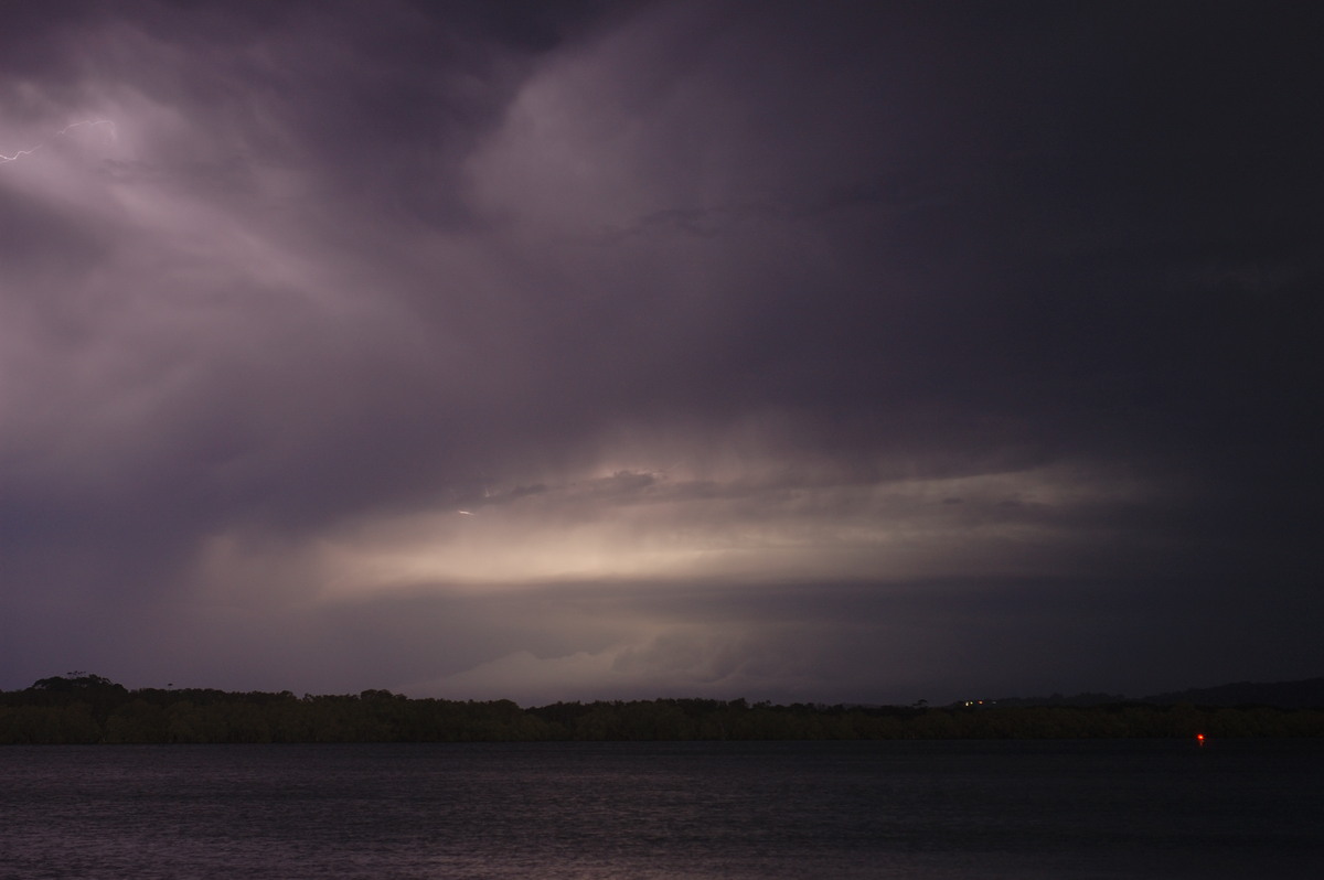 cumulonimbus thunderstorm_base : Ballina, NSW   12 September 2008