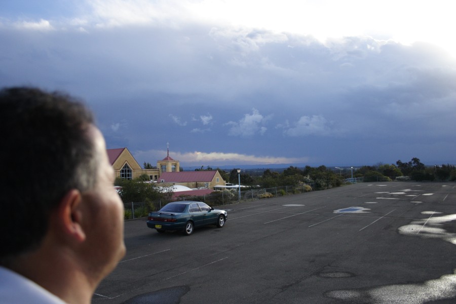 anvil thunderstorm_anvils : Quakers Hill, NSW   14 September 2008