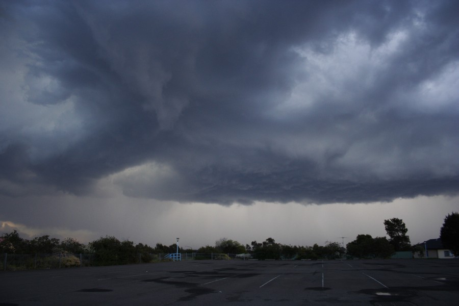 cumulonimbus thunderstorm_base : Quakers Hill, NSW   14 September 2008