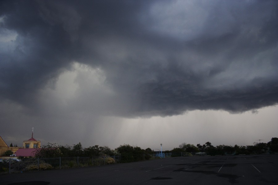 cumulonimbus thunderstorm_base : Quakers Hill, NSW   14 September 2008