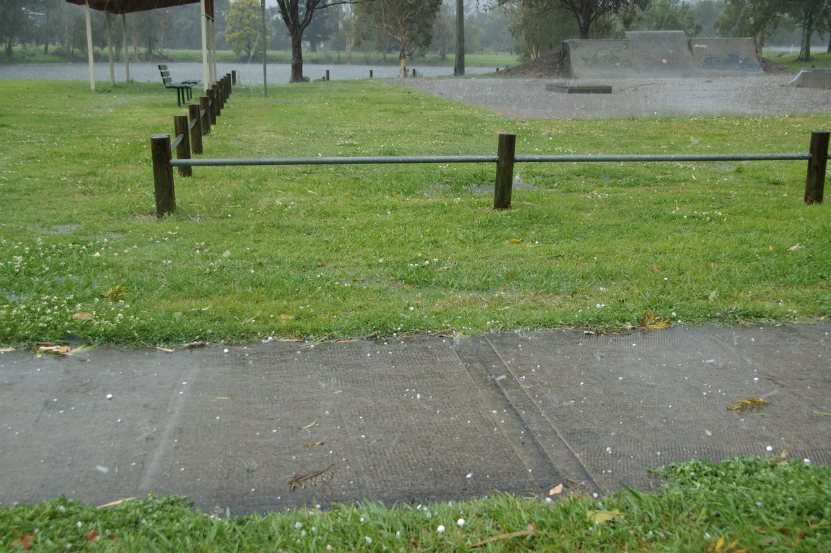 hailstones hail_stones : Kyogle, NSW   20 September 2008