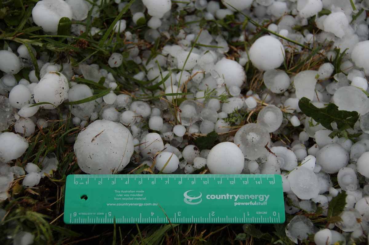 hailstones hail_stones : Geneva, NSW   20 September 2008