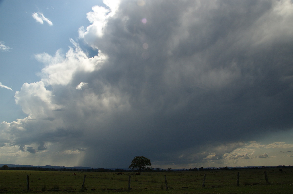 anvil thunderstorm_anvils : N of Casino, NSW   21 September 2008