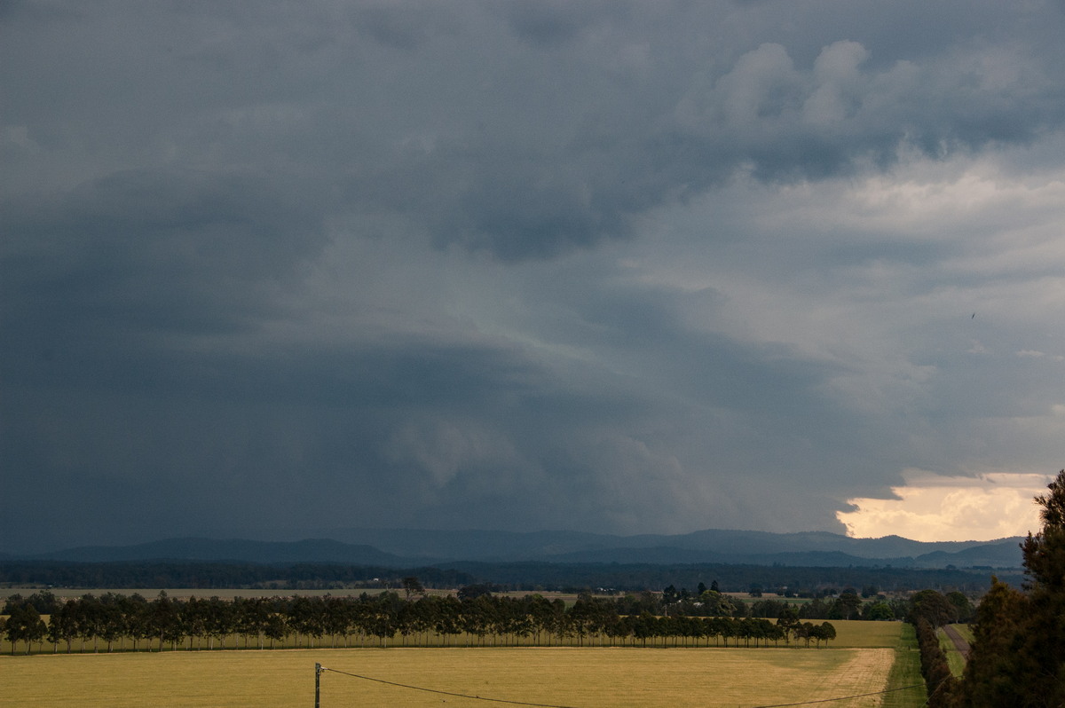 cumulonimbus thunderstorm_base : N of Casino, NSW   21 September 2008