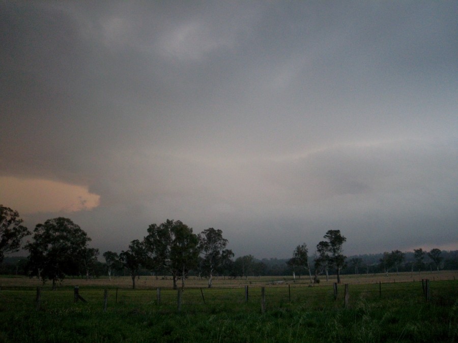 raincascade precipitation_cascade : near Muswelllbrook, NSW   5 October 2008