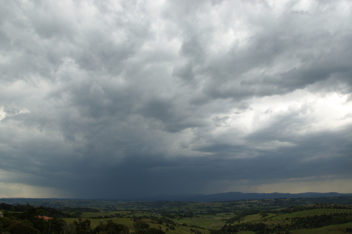 cumulonimbus thunderstorm_base : McLeans Ridges, NSW   6 October 2008