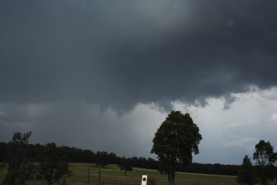 raincascade precipitation_cascade : N of Ulan, NSW   10 October 2008