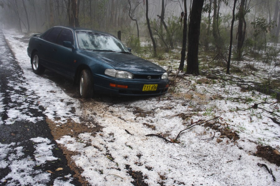 hailstones hail_stones : NE of Mudgee, NSW   10 October 2008