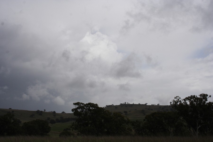 anvil thunderstorm_anvils : N of Merriwa, NSW   14 October 2008