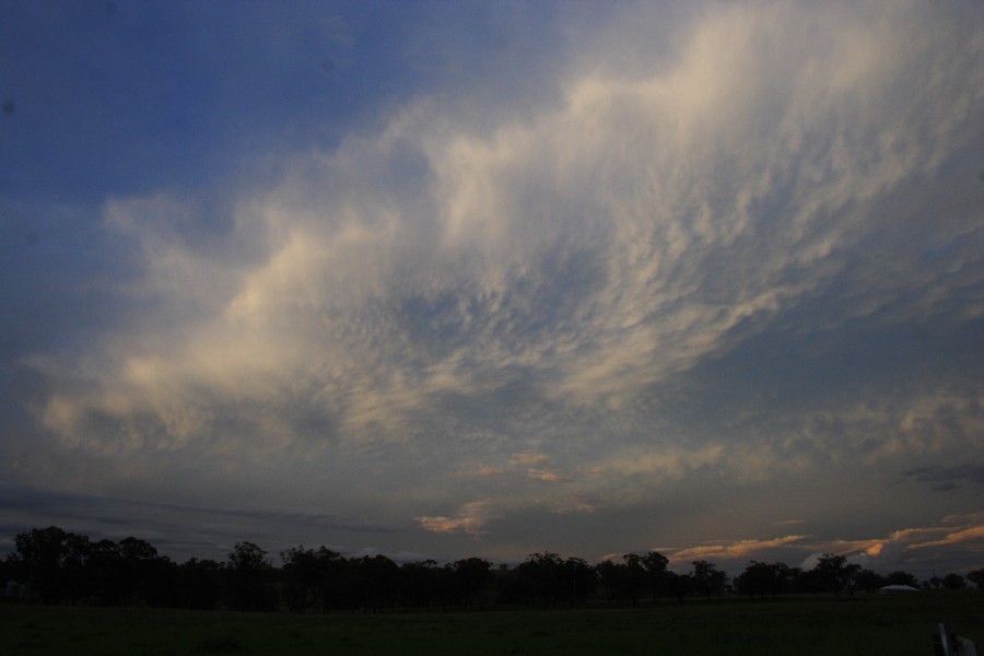 sunset sunset_pictures : near Willow Tree, NSW   14 October 2008