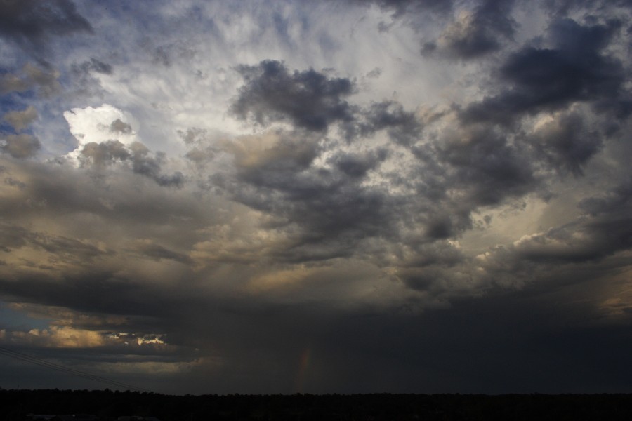 cumulonimbus thunderstorm_base : Schofields, NSW   19 October 2008