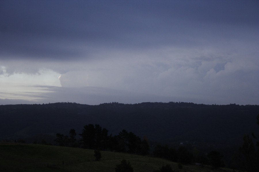 cumulonimbus thunderstorm_base : Kurrajong, NSW   20 October 2008