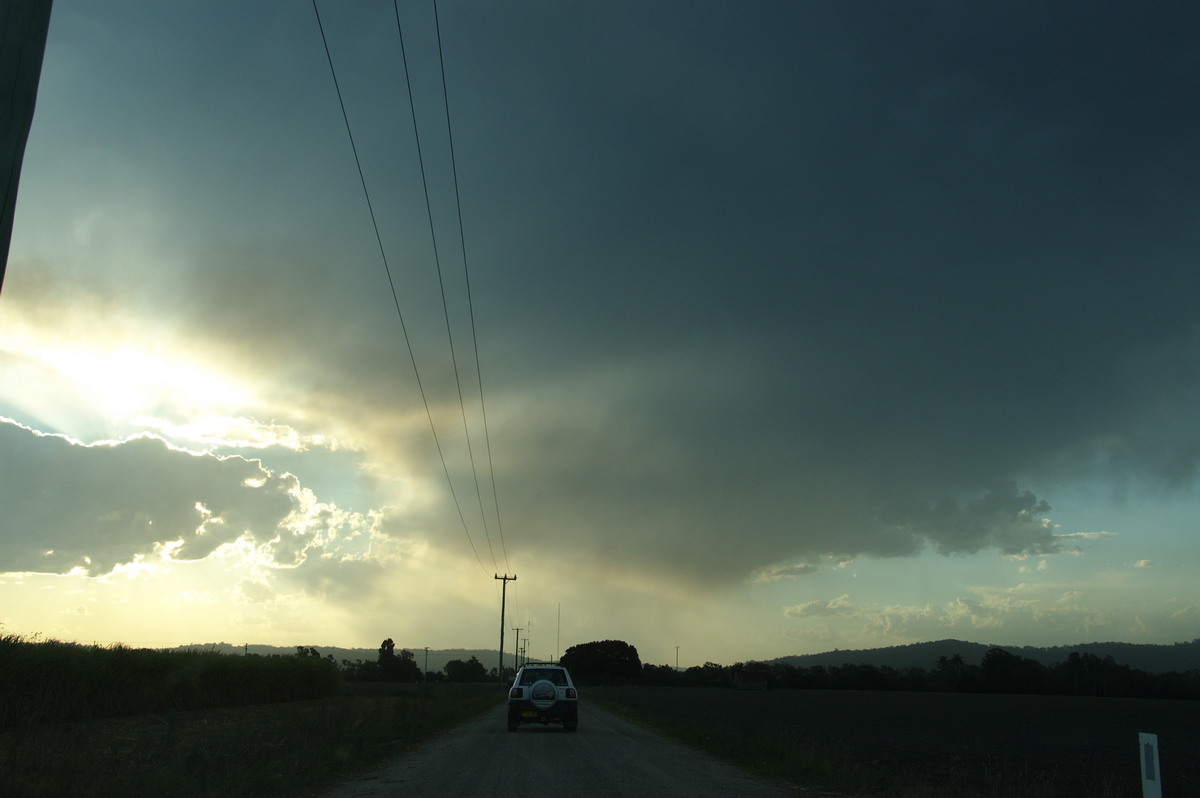 cumulonimbus thunderstorm_base : Harwood, NSW   21 October 2008