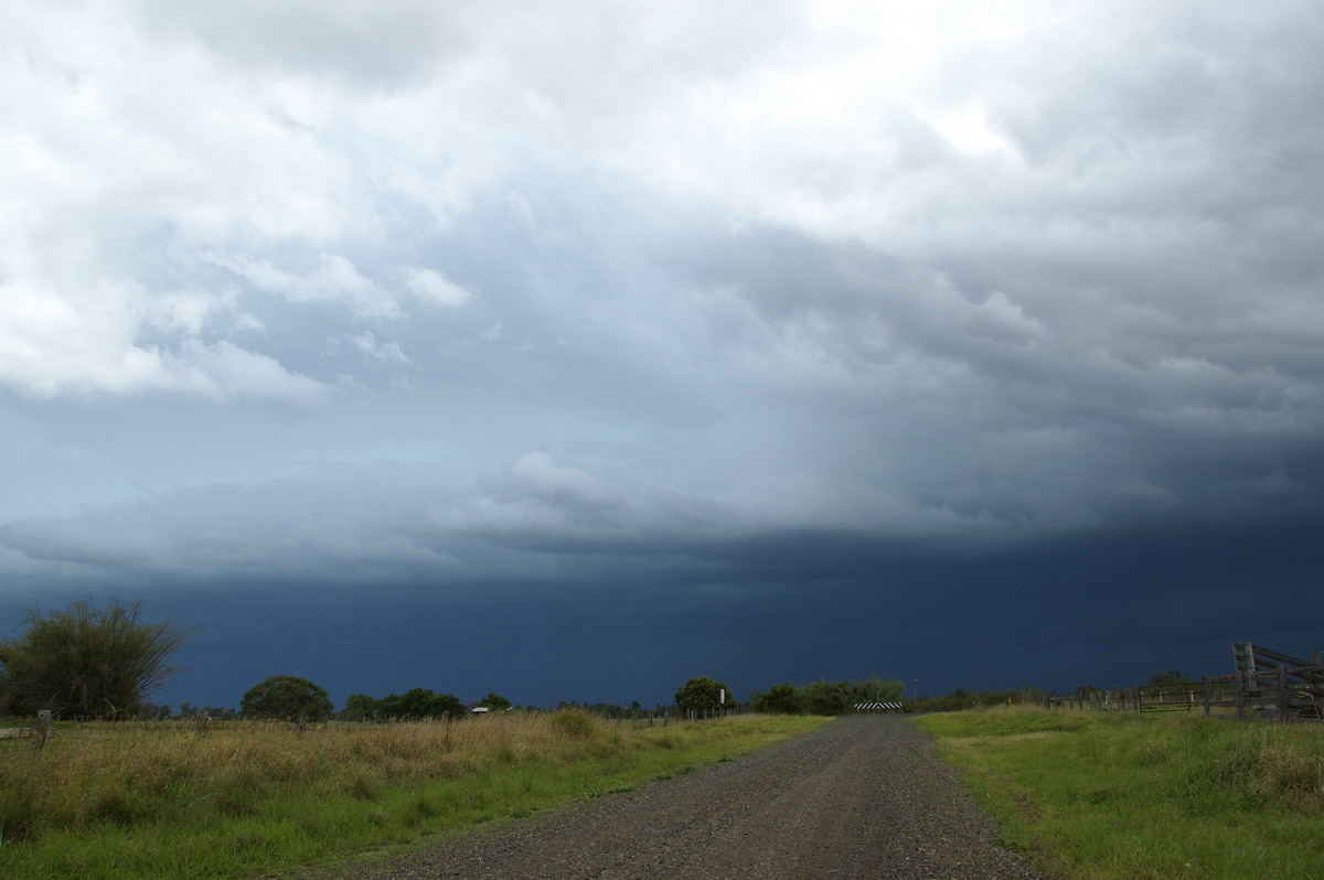 cumulonimbus thunderstorm_base : Clovass, NSW   22 October 2008