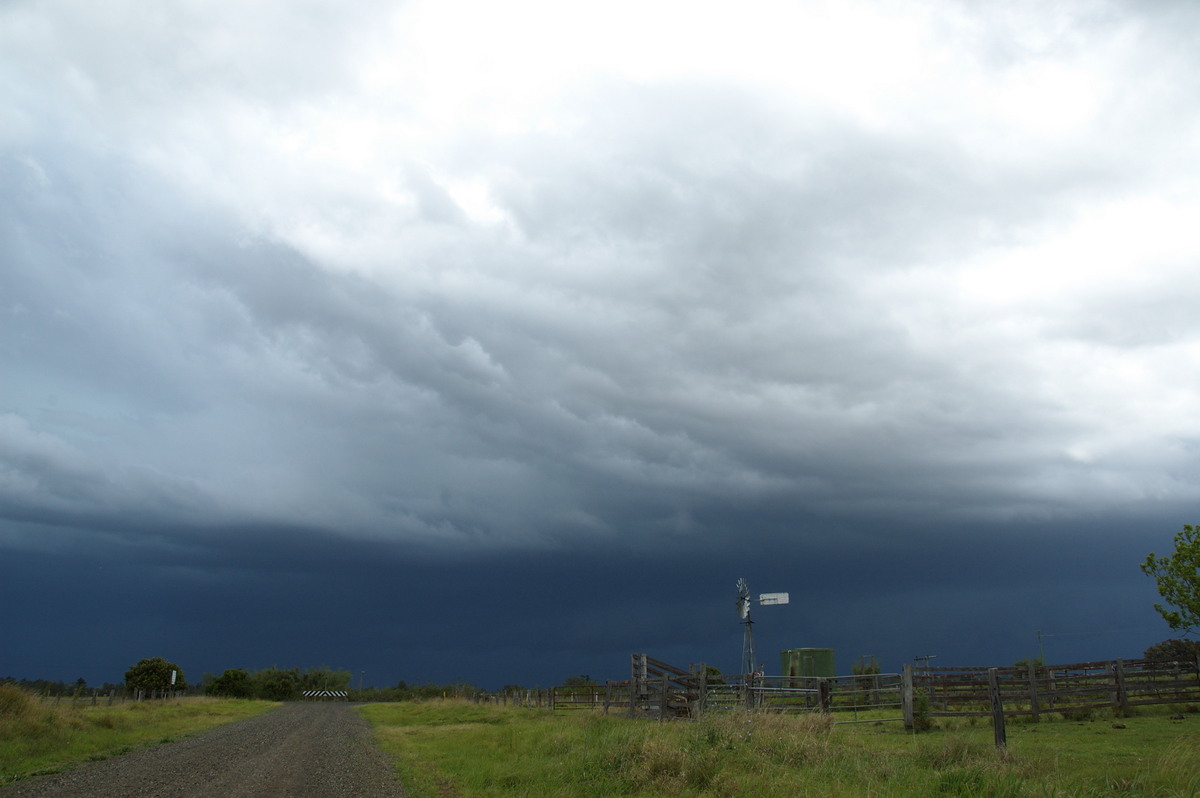 cumulonimbus thunderstorm_base : Clovass, NSW   22 October 2008