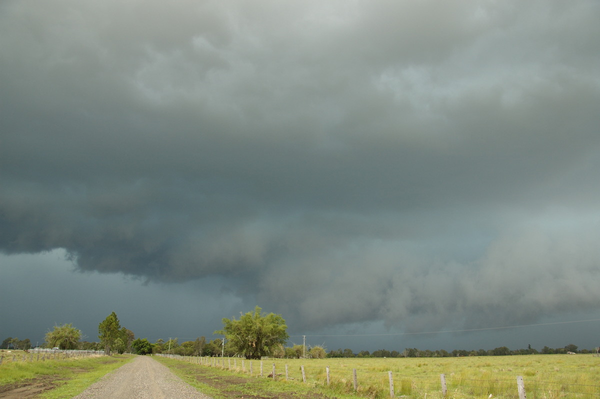 shelfcloud shelf_cloud : Clovass, NSW   22 October 2008