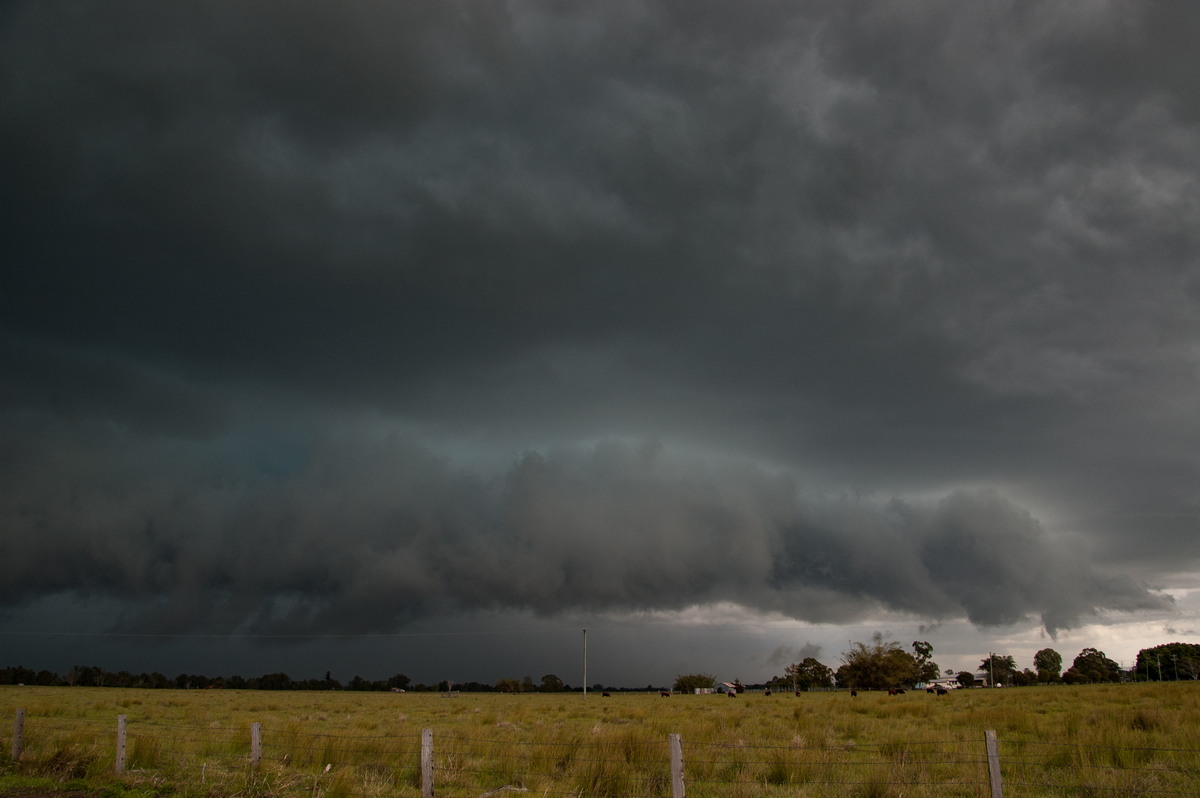 shelfcloud shelf_cloud : Clovass, NSW   22 October 2008