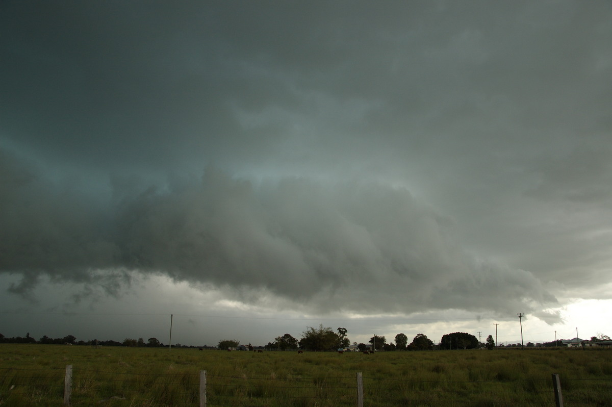 shelfcloud shelf_cloud : Clovass, NSW   22 October 2008