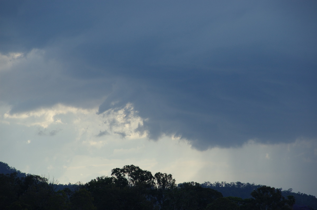 cumulonimbus thunderstorm_base : near Canungra, QLD   25 October 2008