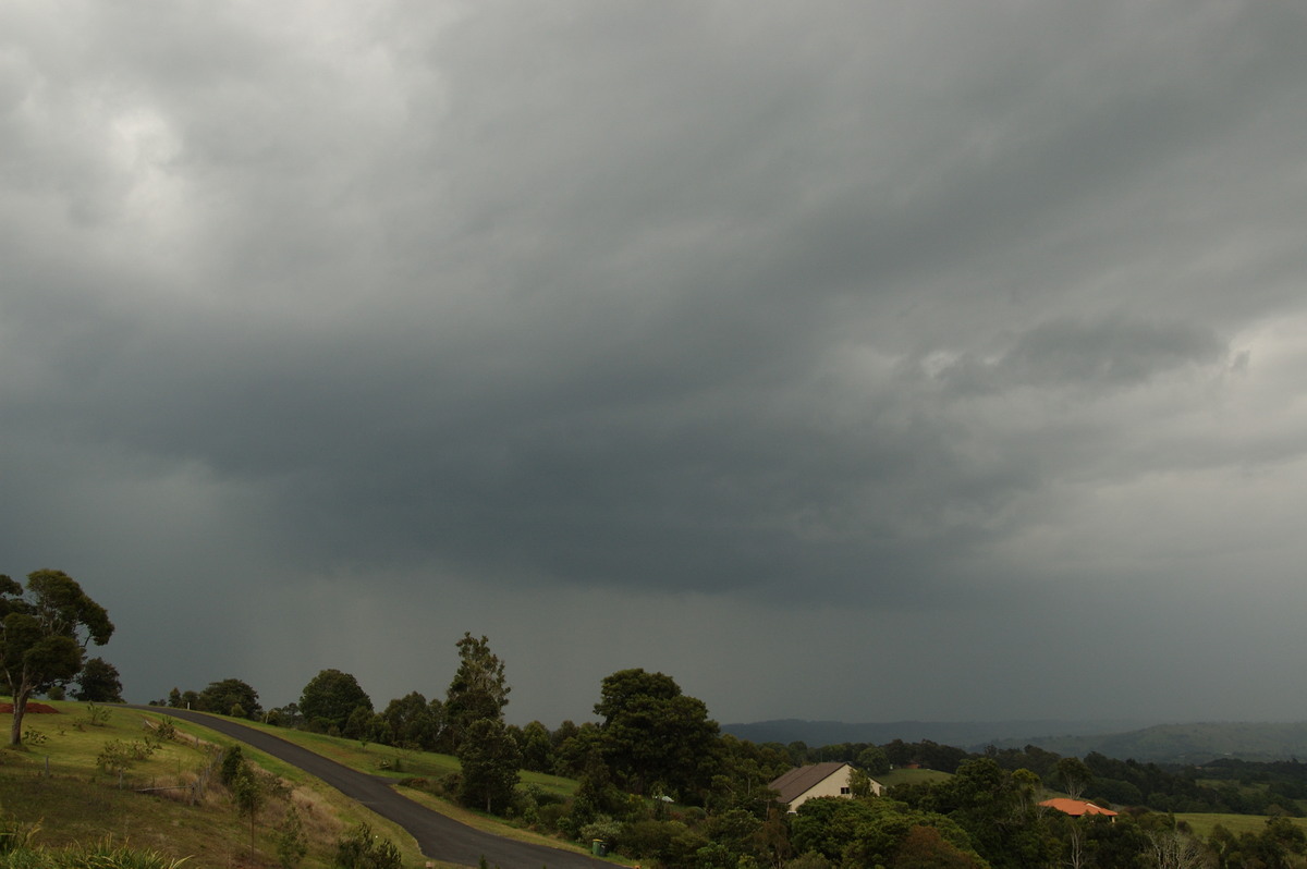 cumulonimbus thunderstorm_base : McLeans Ridges, NSW   8 November 2008