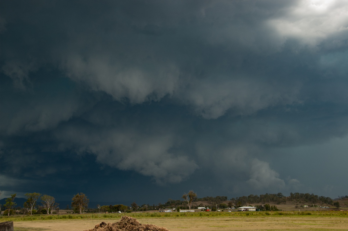 wallcloud thunderstorm_wall_cloud : Beaudesert, QLD   16 November 2008