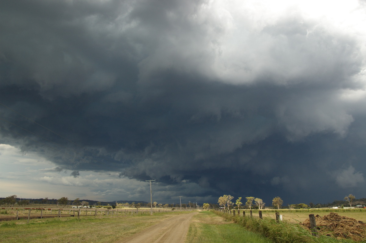 cumulonimbus thunderstorm_base : Beaudesert, QLD   16 November 2008